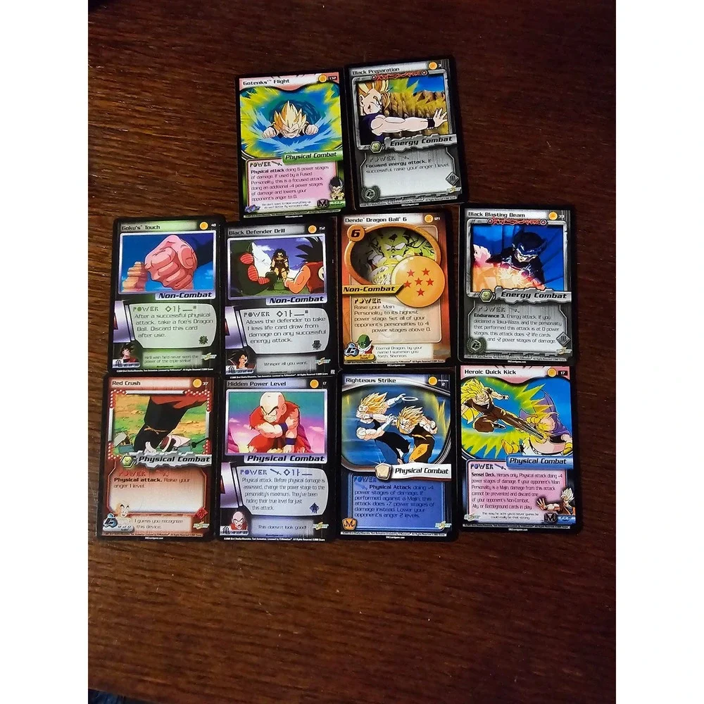 Dragon Ball Z DBZ Score TCG Card‎ Lot Collection Physical Combat Rare